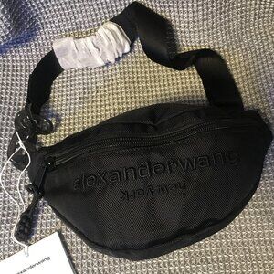Alexander Wang Black Primal Fanny Pack